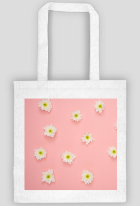 Pinky Flowers Eco Bag