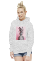 Silver Pineapple Hoodie Mini Print