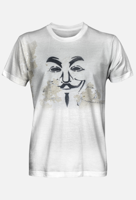 Koszulka z nadrukiem anonymous