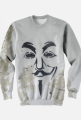 Bluza z nadrukiem anonymous
