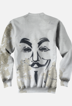 Bluza z nadrukiem anonymous