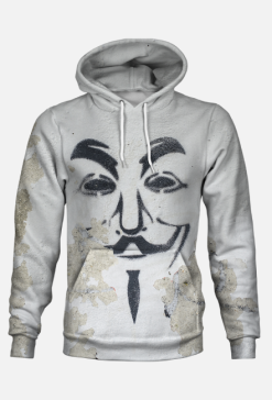 Bluza z nadrukiem anonymous
