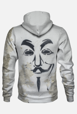 Bluza z nadrukiem anonymous