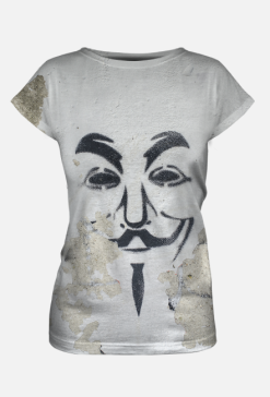 Koszulka z nadrukiem anonymous
