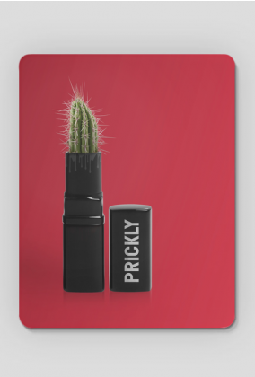Cactus Lipstick Mouse Pad