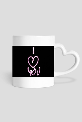 I Love You Heart Mug