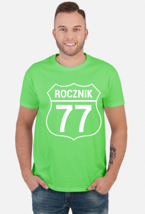 Koszulka rocznik 77