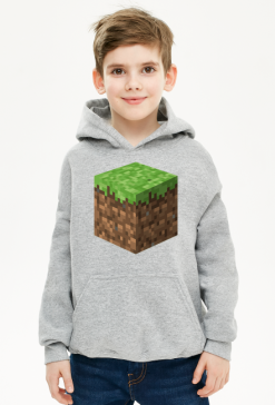 Minecraft, hoodie, bluza, dirt