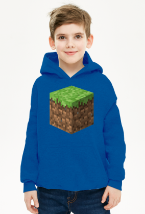 Minecraft, hoodie, bluza, dirt