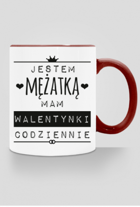 Walentynki mężatki - kubek