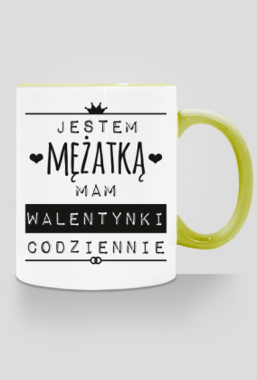 Walentynki mężatki - kubek