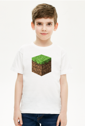 Minecraft, T-shirt, koszulka, dirt