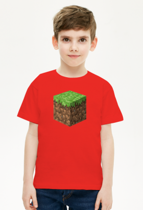 Minecraft, T-shirt, koszulka, dirt
