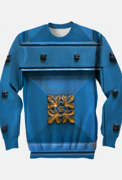 Bluza z nadrukiem - drzwi