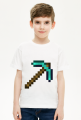 Minecraft, T-shirt, koszulka, kilof, pick