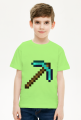 Minecraft, T-shirt, koszulka, kilof, pick