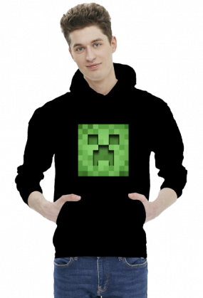 Minecraft, hoodie, bluza, creeper