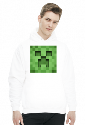 Minecraft, hoodie, bluza, creeper