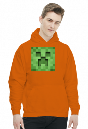 Minecraft, hoodie, bluza, creeper