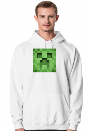 Minecraft, hoodie, bluza, creeper