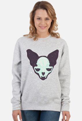 galaxy skull cat