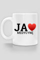 JA KOCHAM MEDYCYNĘ - kubek