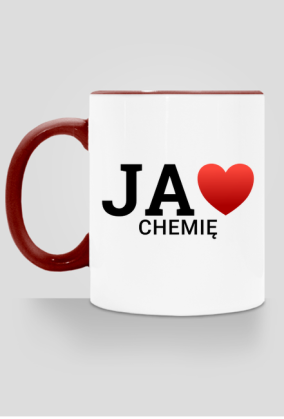 JA KOCHAM CHEMIĘ - kubek eko