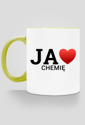 JA KOCHAM CHEMIĘ - kubek eko