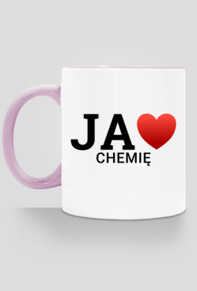 JA KOCHAM CHEMIĘ - kubek eko