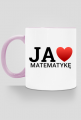 JA KOCHAM MATEMATYKĘ - kubek eko