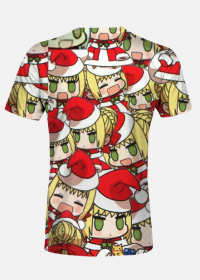 Świąteczna koszulka anime padoru