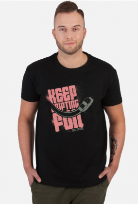 Koszulka męska - KDF - Keep Drifting Fun - CarCorner