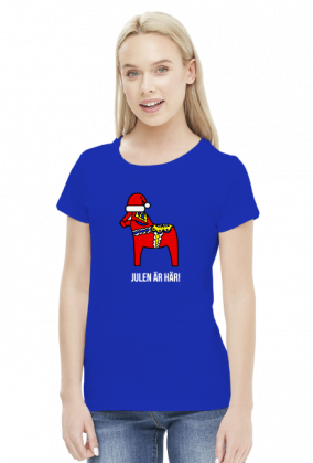 Dalahäst świąteczny t-shirt
