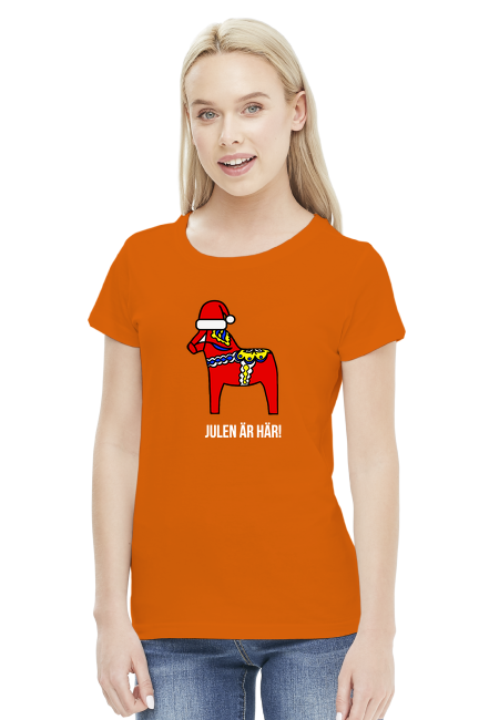 Dalahäst świąteczny t-shirt
