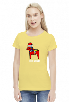 Dalahäst świąteczny t-shirt