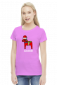 Dalahäst świąteczny t-shirt