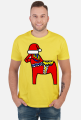 Dalahäst świąteczny t-shirt m