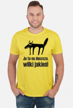 Koszulka męska "Wilki jakieś"