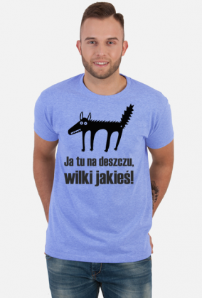 Koszulka męska "Wilki jakieś"
