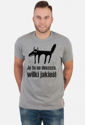Koszulka męska "Wilki jakieś"