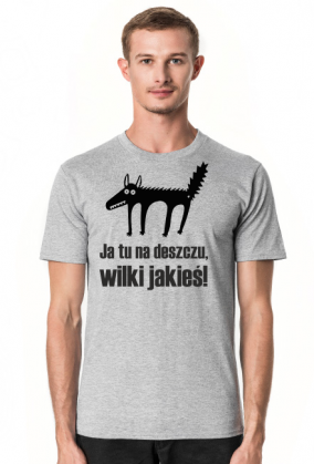 Koszulka męska "Wilki jakieś"