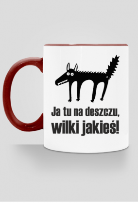 Kubek "Wilki jakieś"