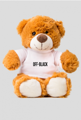 OFF-BLACK teady bear