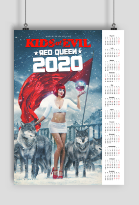 Kalendarz 2020 (A2) - Red Queen