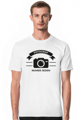 Koszulka męska jasna - Fotograf numer 1