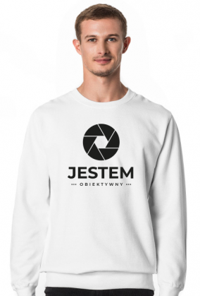 Bluza męska jasna - Jestem obiektywny