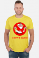 Koszulka z Mikołajem I don't exist święta