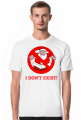 Koszulka z Mikołajem I don't exist święta