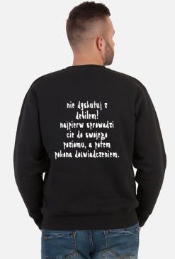Bluza ze słowem debil
