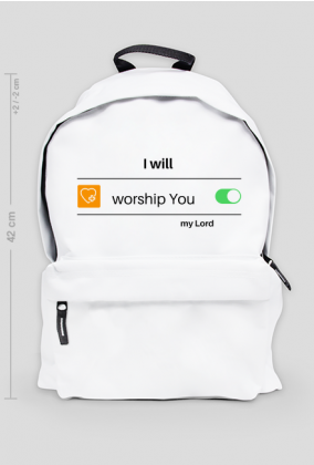 I will worship You my Lord